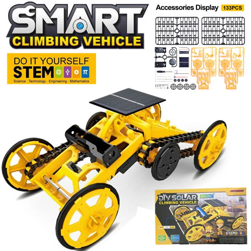Stem Solar Robot Kit For Kids - Zabawka Solarna Nowatorska Zabawka dla Dzieci