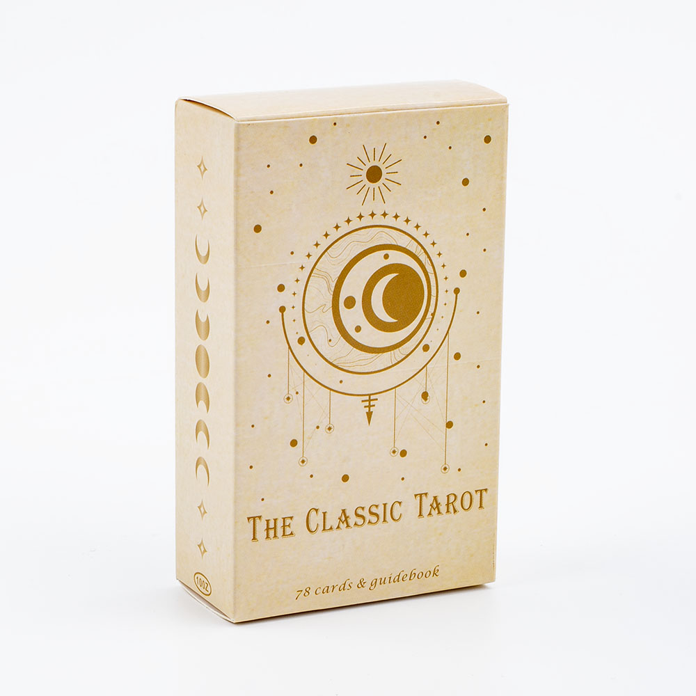 Tarot Cards Deck With Guidebook - Klasyczna gra planszowa Tarot dla początkujących