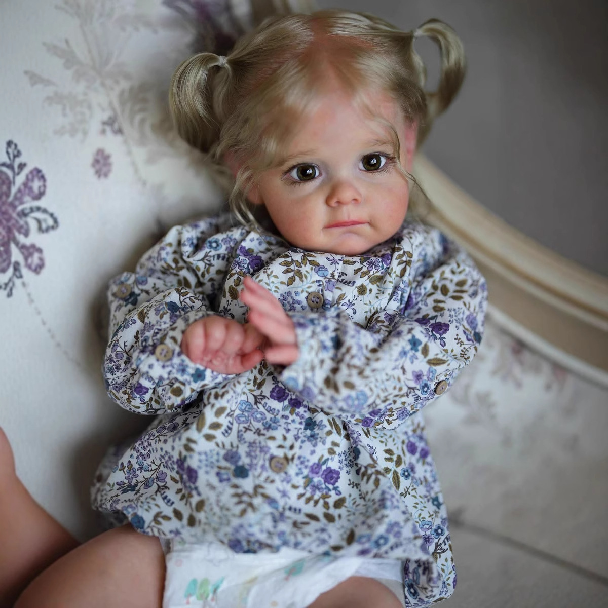 Reborn Baby Doll Silicone Realistic - Mięciutkie silikonowe lalki dla niemowląt, lalka