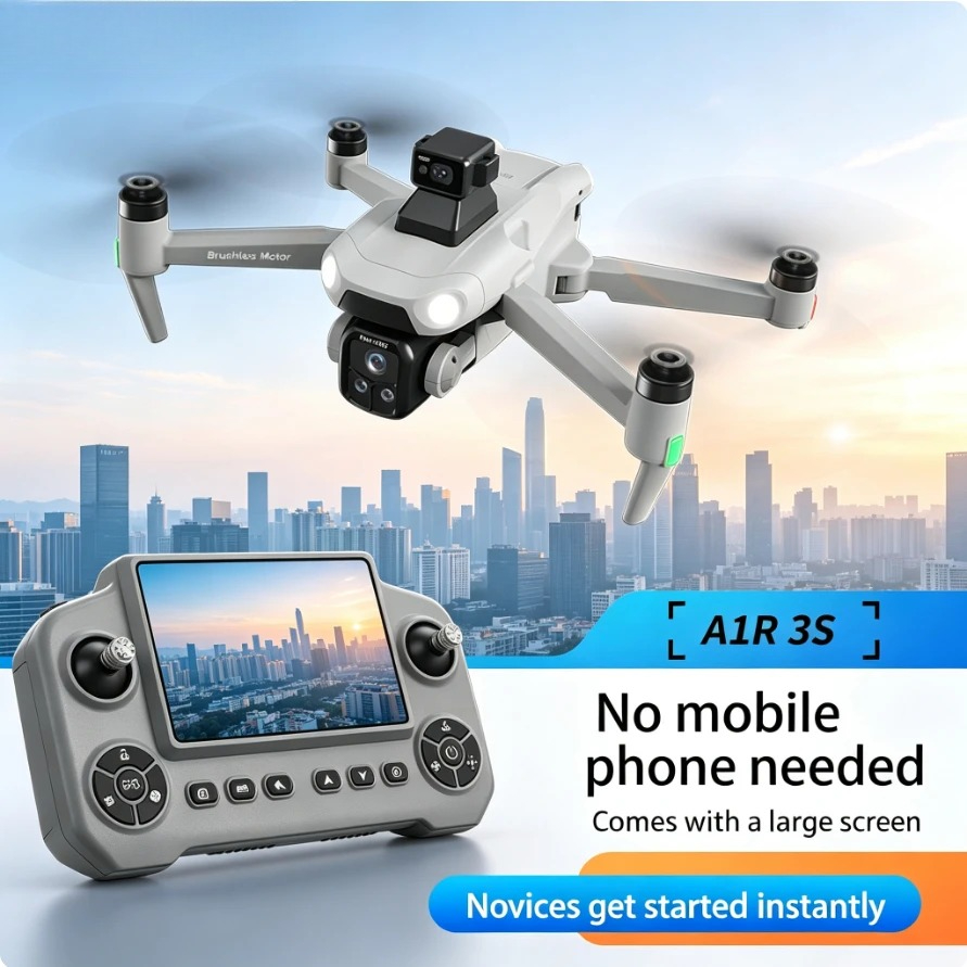 Oryginalny składany dron A1R3S – Fpv Brushless Rc Drone 4K recenzja i cena