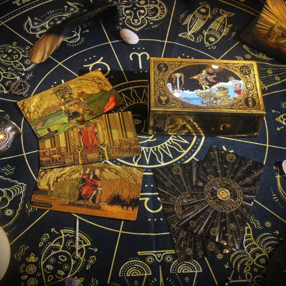 Klasyczny panoramiczny jeździe – Tarot Cards Deck With Guidebook recenzja i cena