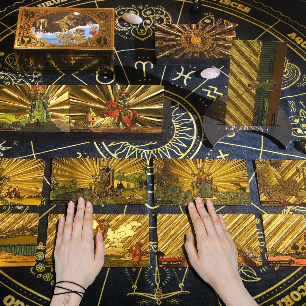 Klasyczny panoramiczny jeździe – Tarot Cards Deck With Guidebook recenzja i cena