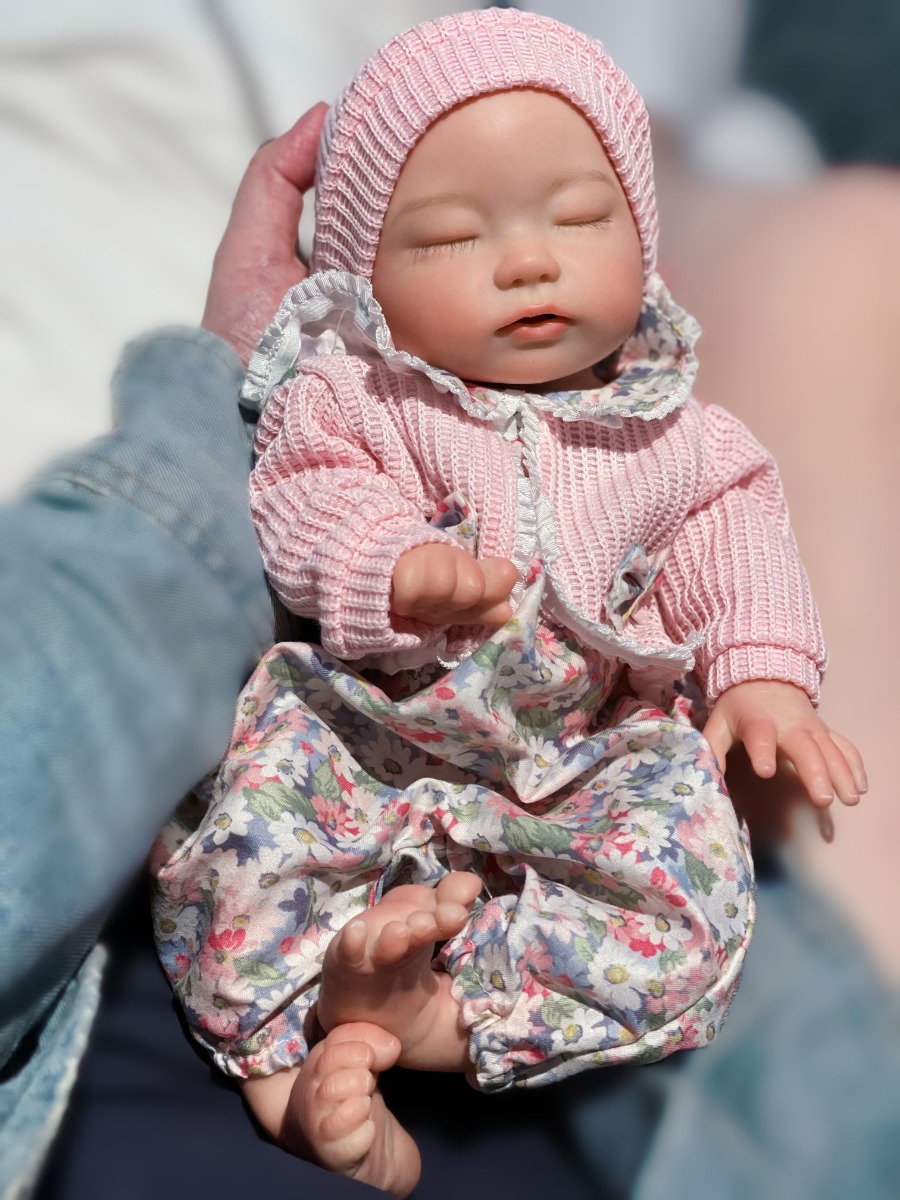 13,7 cala 35 cm Całe Ciało Mię – Reborn Baby Doll Silicone Realistic recenzja i cena