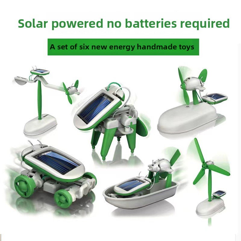 Zestawy Robotów 6 w 1 DIY Robo – Stem Solar Robot Kit For Kids recenzja i cena