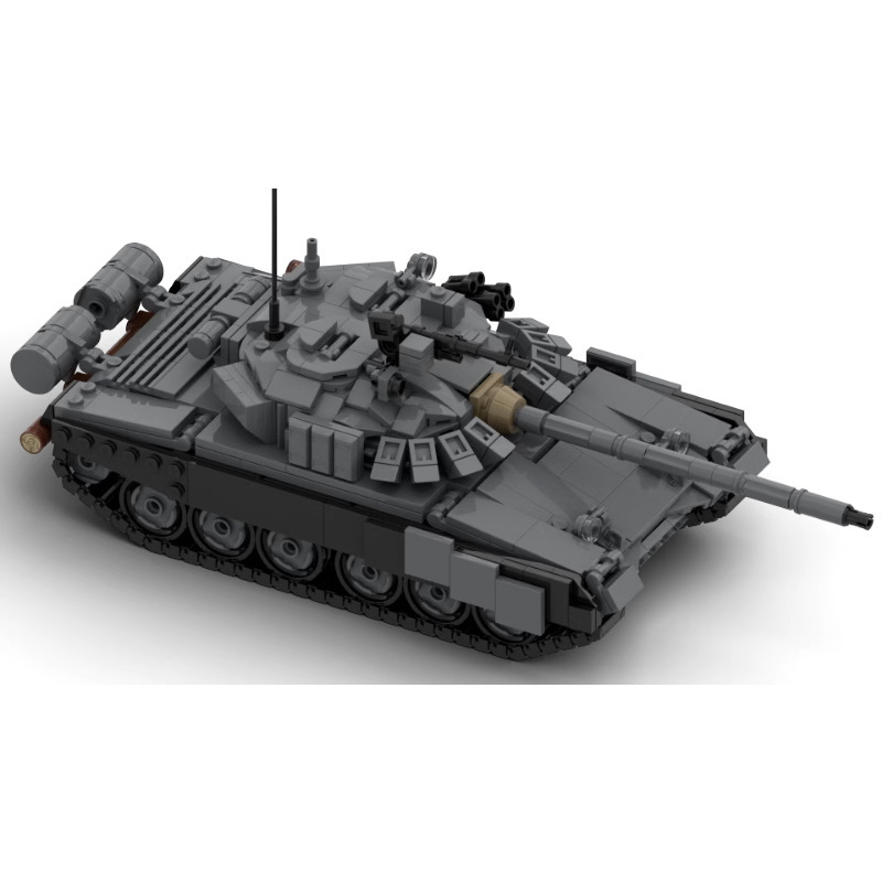 Klocki Czołgu T-72AV, Militarn – Lego Compatible Military Tank recenzja i cena