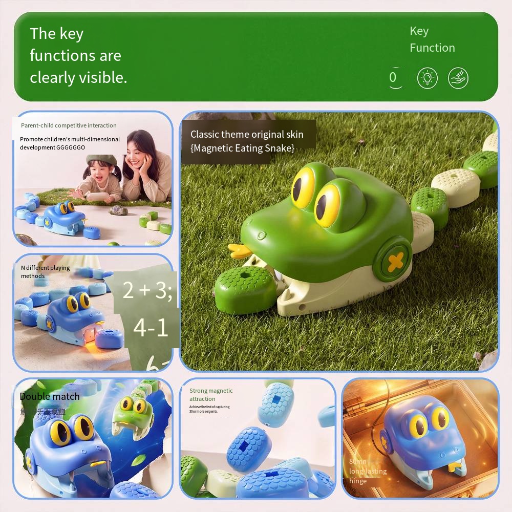 Zabawka Magnetyczna Wąż do Jed – Educational Toys recenzja i cena