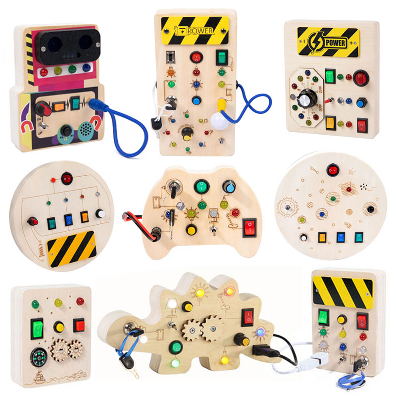 Montessori ruchliwa deska zaba – Montessori Wooden Busy Board Toddler recenzja i cena