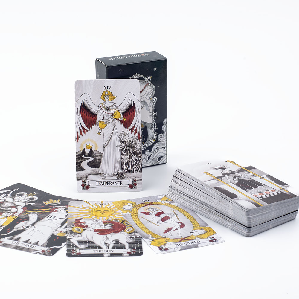 Karty Tarota Sekretnego Lustra – Tarot Cards Deck With Guidebook recenzja i cena